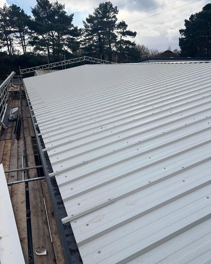 Dawkins Road Roof Replacement Close-up