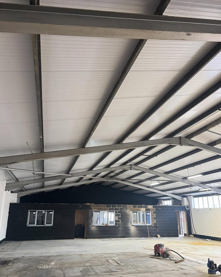 Dawkins Road Roof Replacement From Inside