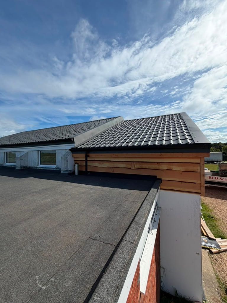 East Boldre Village Hall Roof Close-up
