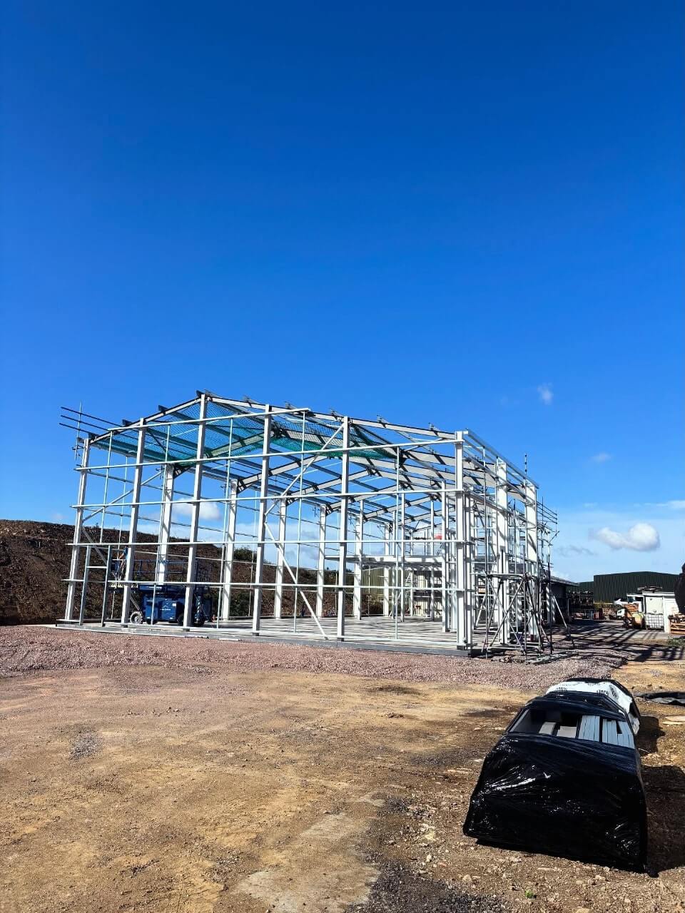 Henstridge Airfield Industrial Estate Build