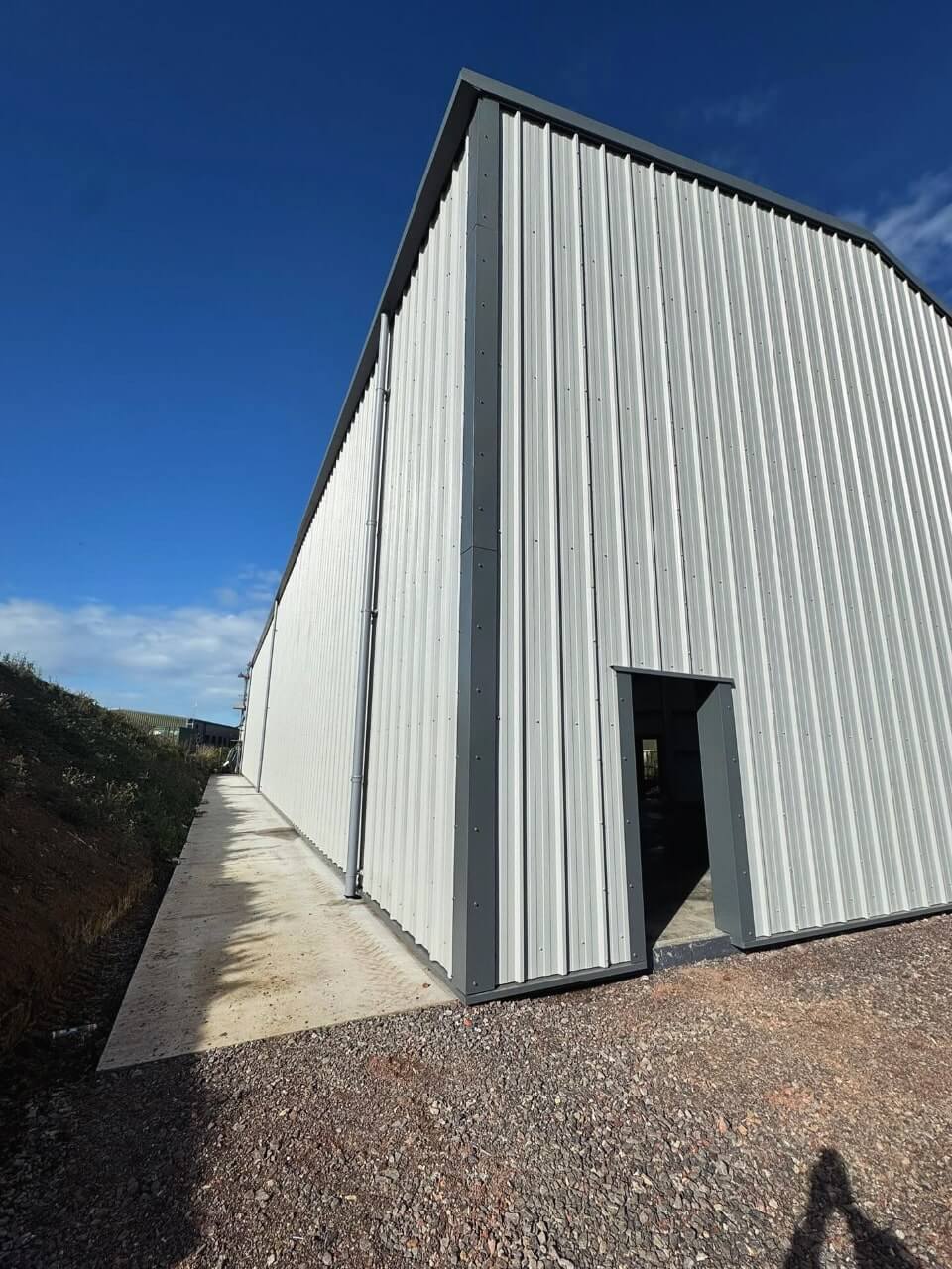 Henstridge Airfield Industrial Estate Wall Cladding