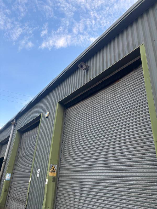 Pimperne factory cladding