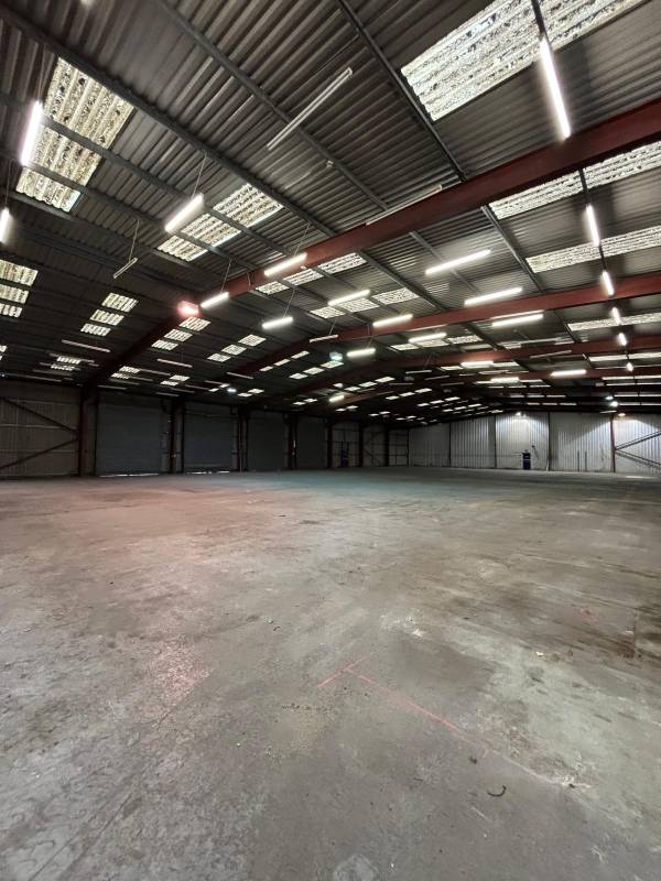 Pimperne factory roof inside